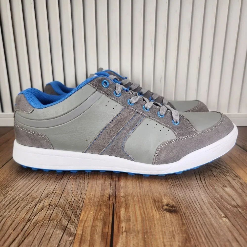 Tommy Armour F206247 Pivot Mens Sz 9.5 Gray Athletic Sport Spikeless Golf Shoes